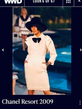 Authentic Chanel year 2009 Runway Dress, Rare Find